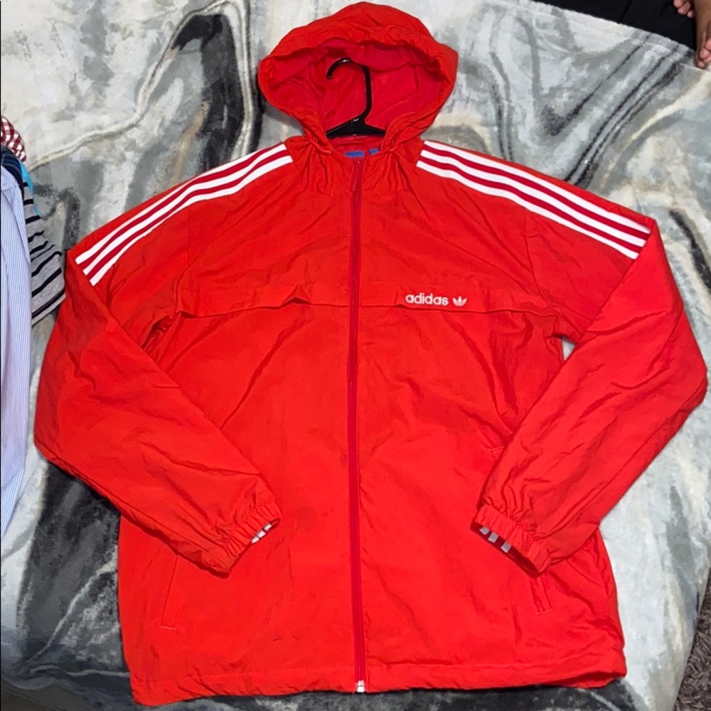 Red Adidas Jacket
